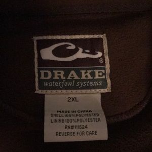 Drake layering waterproof layering jacket - brown